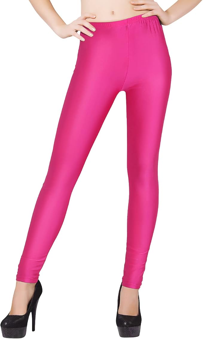 80 年代化装舞会服装 80 年代迪斯科氨纶打底裤女式回到 80 年代派对